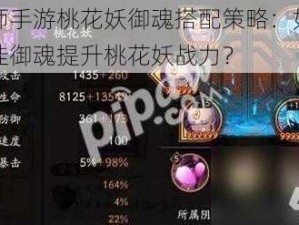 阴阳师手游桃花妖御魂搭配策略：如何选择最佳御魂提升桃花妖战力？