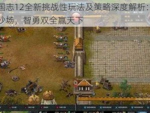 三国志12全新挑战性玩法及策略深度解析：征战沙场，智勇双全赢天下