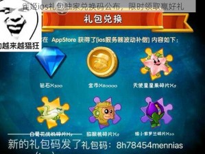 雀姬ios礼包独家兑换码公布，限时领取赢好礼