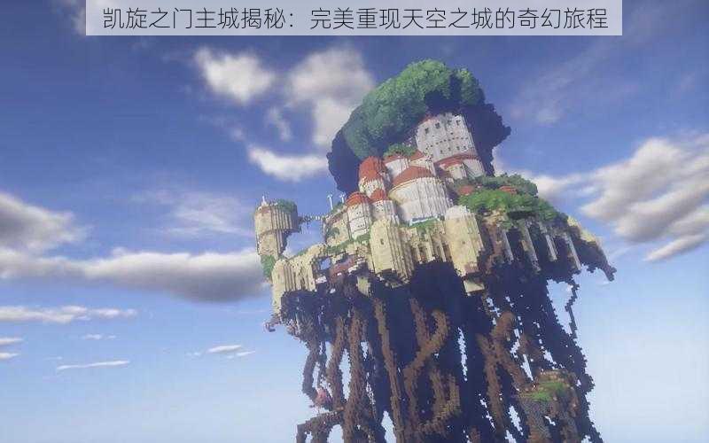 凯旋之门主城揭秘：完美重现天空之城的奇幻旅程