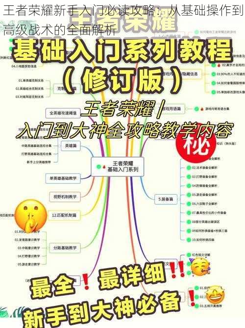 王者荣耀新手入门必读攻略：从基础操作到高级战术的全面解析