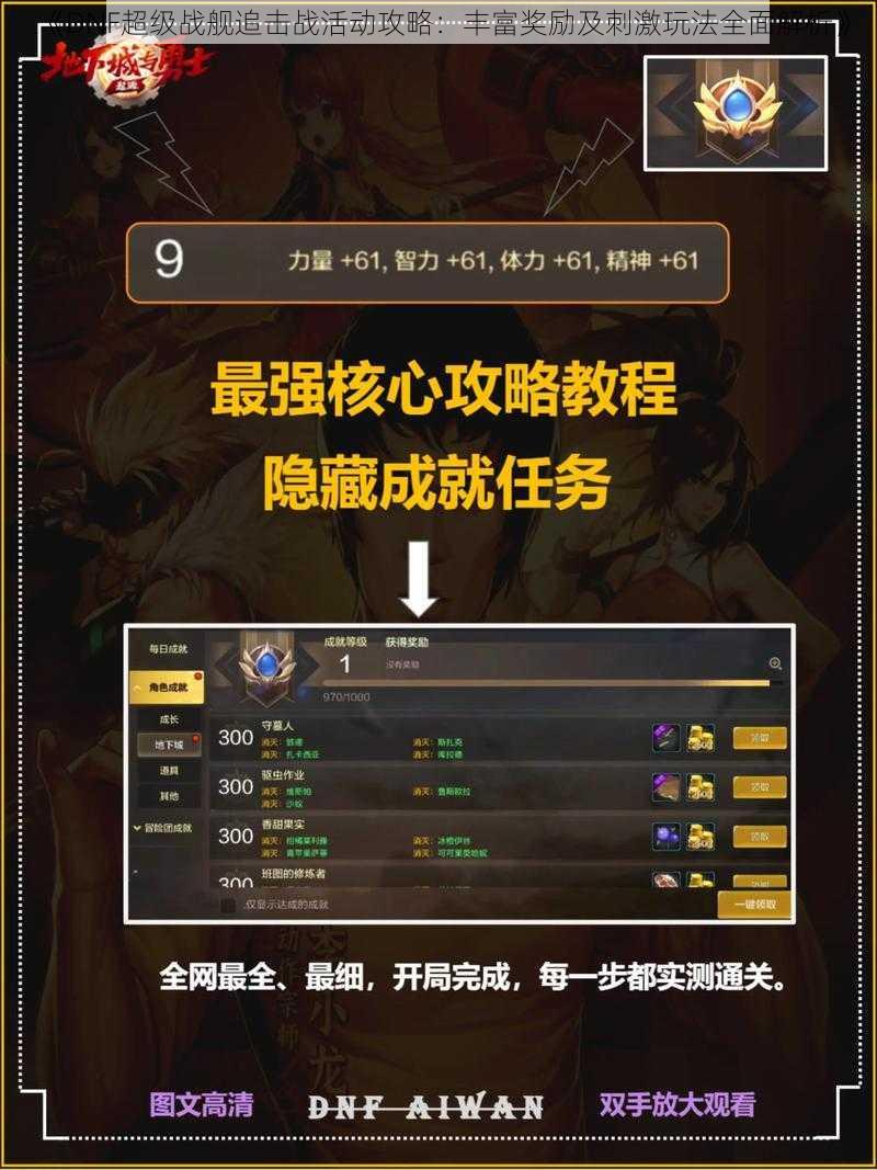 《DNF超级战舰追击战活动攻略：丰富奖励及刺激玩法全面解析》