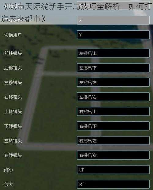 《城市天际线新手开局技巧全解析：如何打造未来都市》
