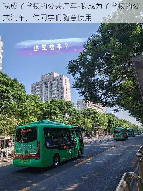 我成了学校的公共汽车-我成为了学校的公共汽车，供同学们随意使用