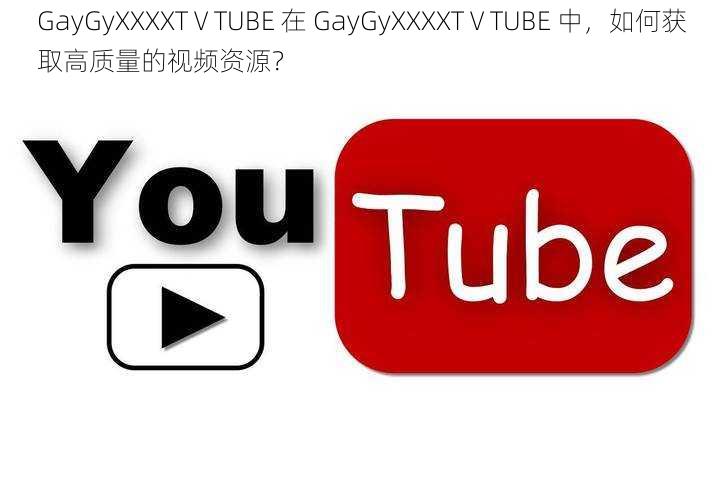 GayGyXXXXTⅤTUBE 在 GayGyXXXXTⅤTUBE 中，如何获取高质量的视频资源？