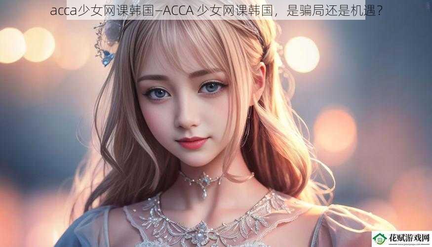 acca少女网课韩国—ACCA 少女网课韩国，是骗局还是机遇？