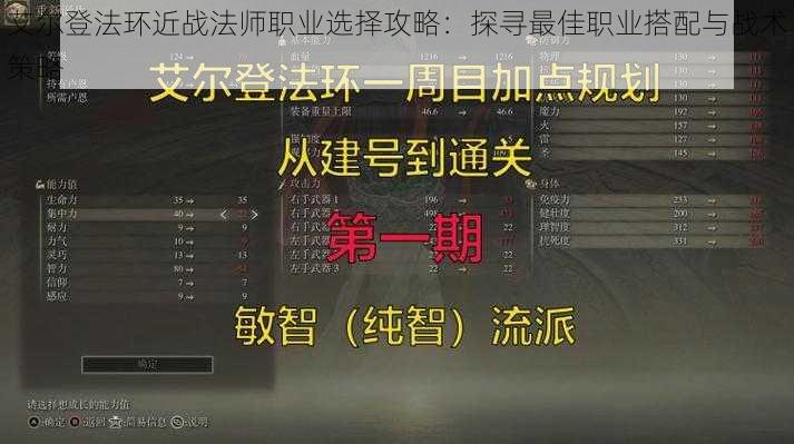 艾尔登法环近战法师职业选择攻略：探寻最佳职业搭配与战术策略