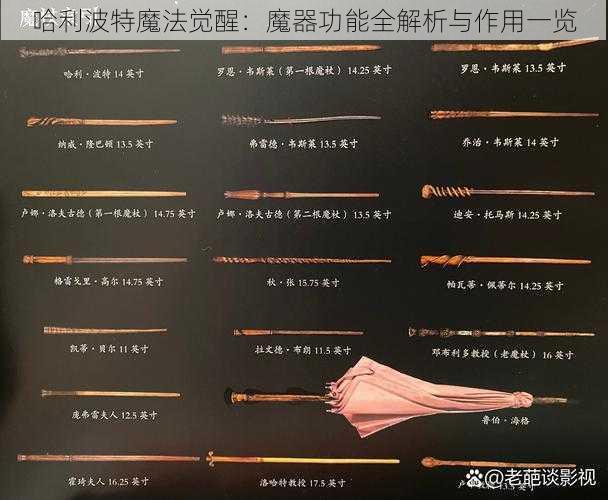 哈利波特魔法觉醒：魔器功能全解析与作用一览