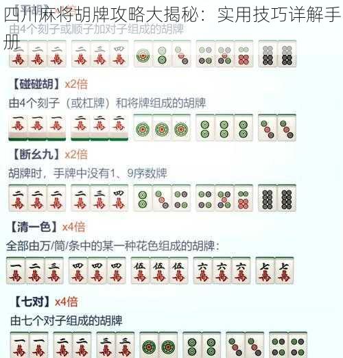 四川麻将胡牌攻略大揭秘：实用技巧详解手册